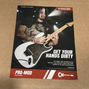 Phil Sgrosso of As I Lay Dying - Charvel Guitars - 2013 Print Ad